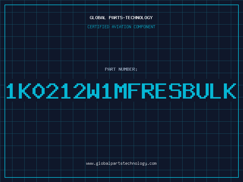 Aviation Part 1K0212W1MFRESBULK