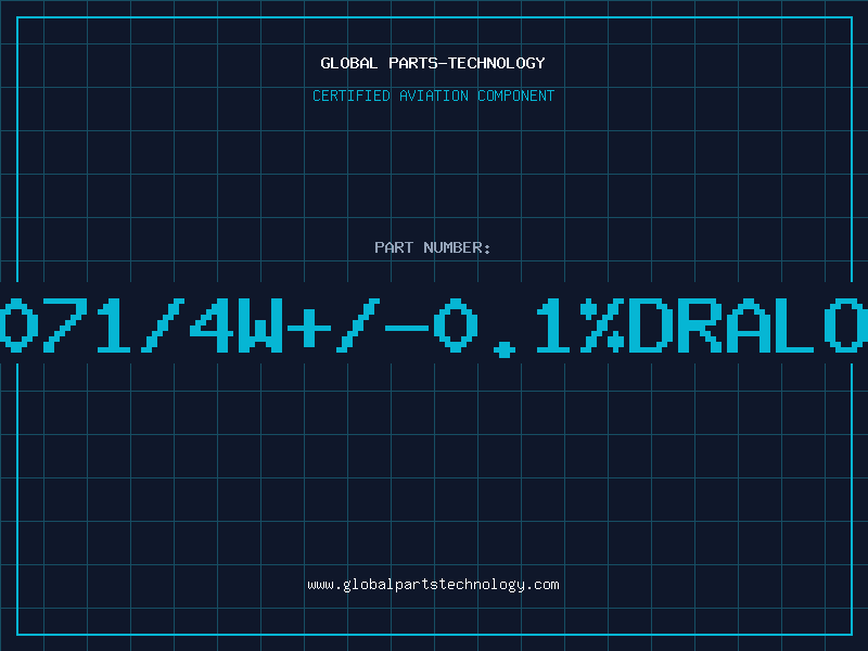 Aviation Part 1K071/4W+/-0.1%DRALORI