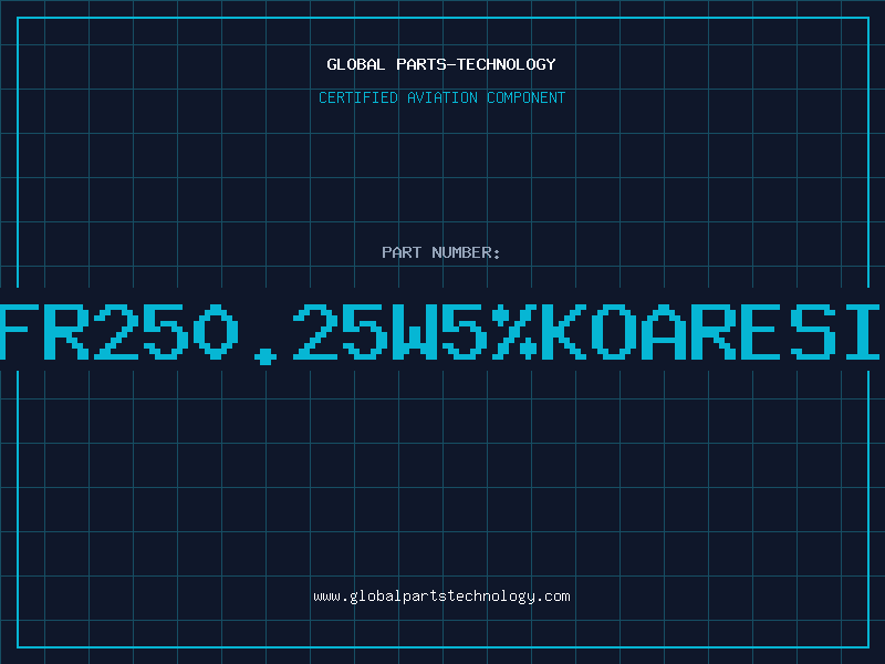 Aviation Part 1K0CFR250.25W5%KOARESISTOR