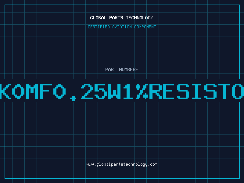 Aviation Part 1K0MF0.25W1%RESISTOR