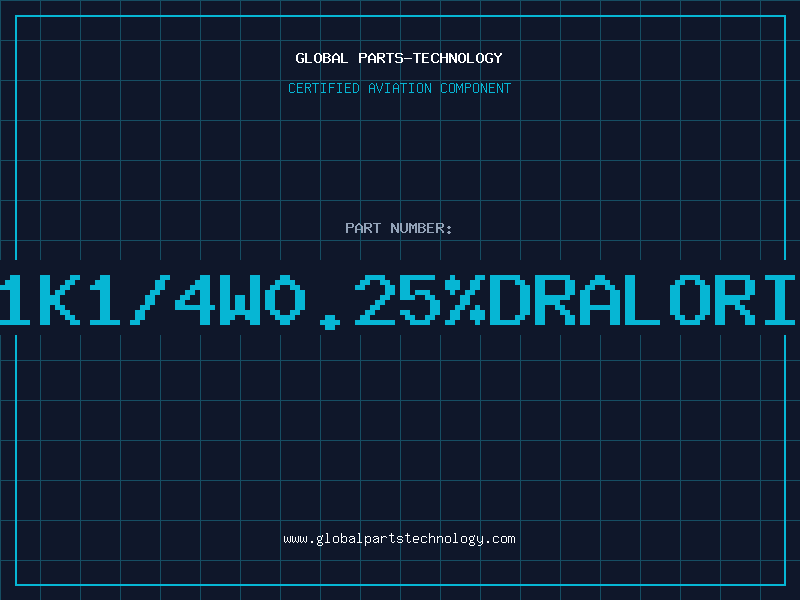 Aviation Part 1K1/4W0.25%DRALORI