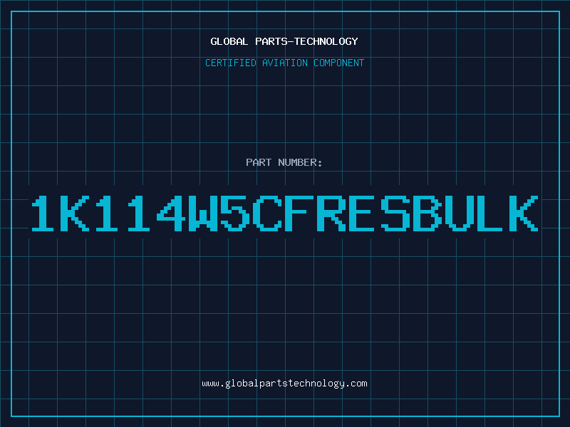 Aviation Part 1K114W5CFRESBULK