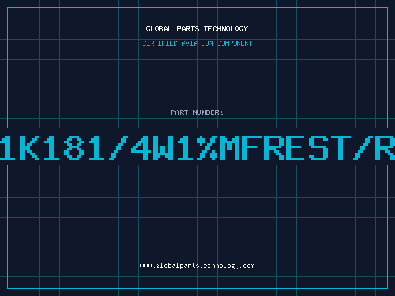 Aviation Part 1K181/4W1%MFREST/R