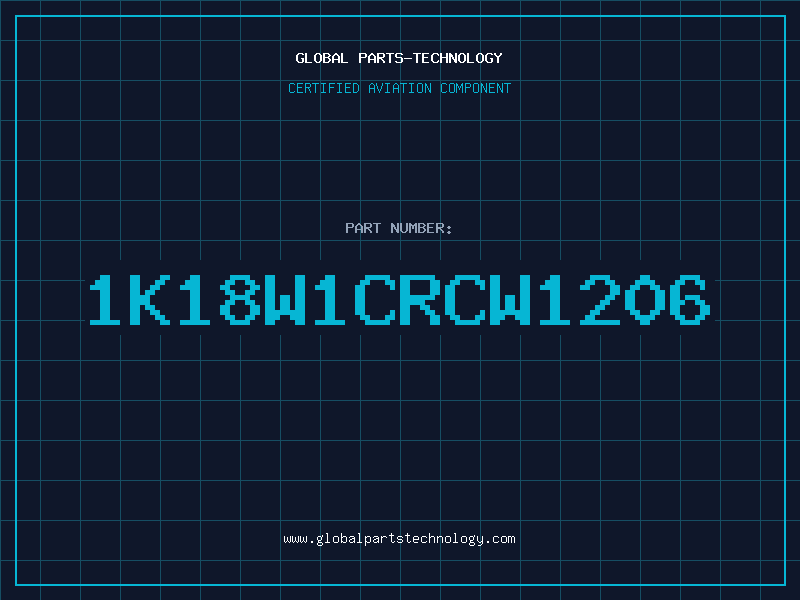 Aviation Part 1K18W1CRCW1206