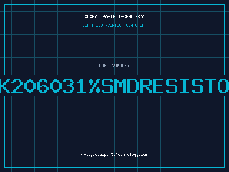 Aviation Part 1K206031%SMDRESISTOR