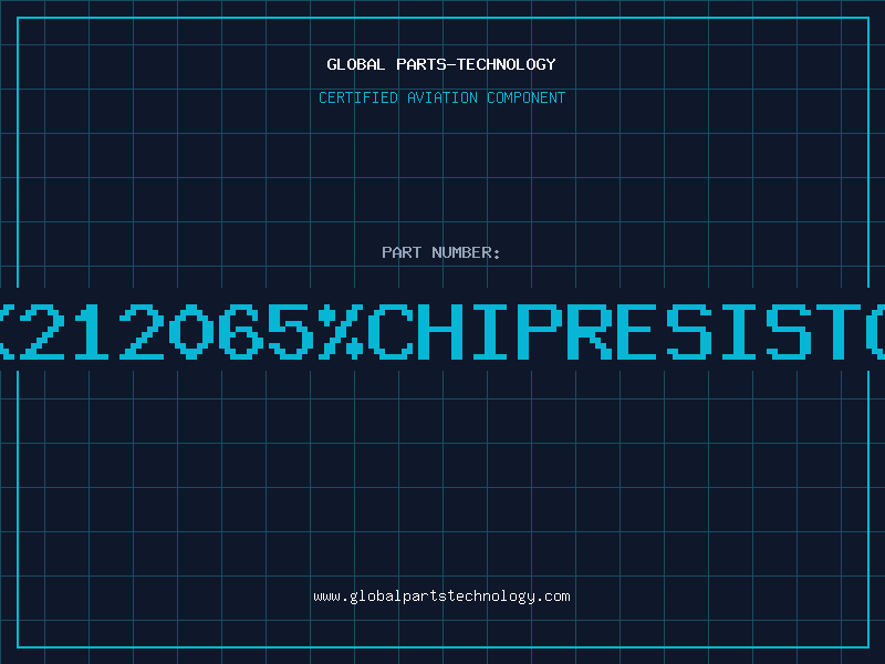 Aviation Part 1K212065%CHIPRESISTOR