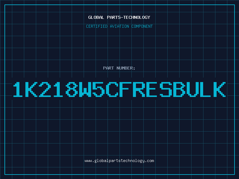 Aviation Part 1K218W5CFRESBULK