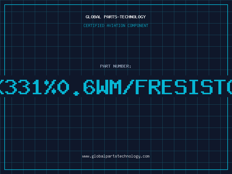 Aviation Part 1K331%0.6WM/FRESISTOR