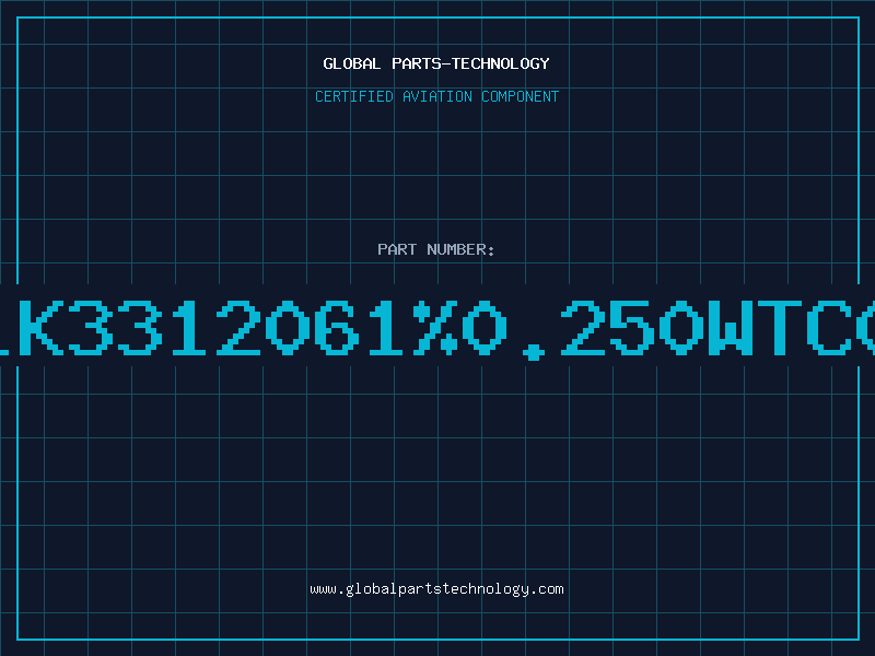 Aviation Part 1K3312061%0.250WTC0
