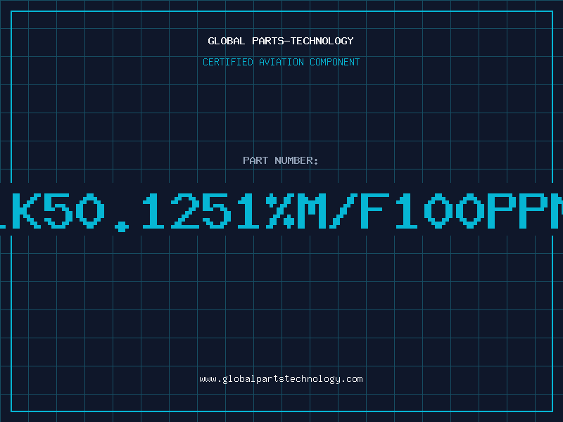 Aviation Part 1K50.1251%M/F100PPM