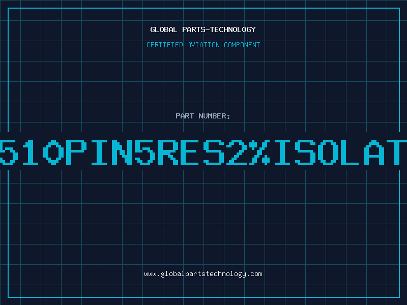 Aviation Part 1K510PIN5RES2%ISOLATED