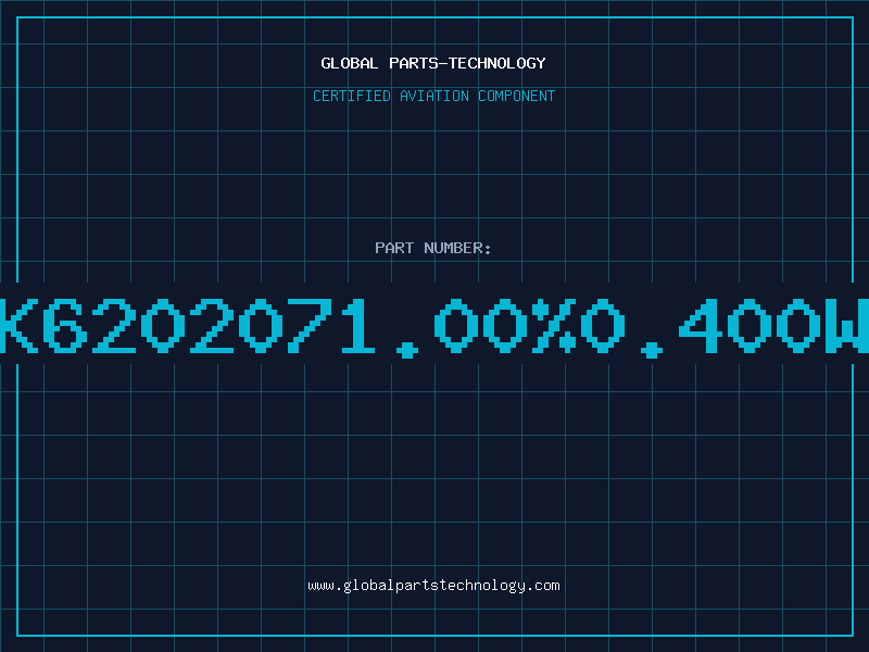 Aviation Part 1K6202071.00%0.400WT