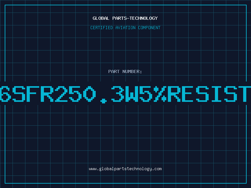 Aviation Part 1K6SFR250.3W5%RESISTOR