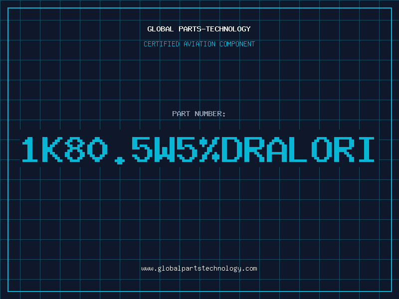 Aviation Part 1K80.5W5%DRALORI