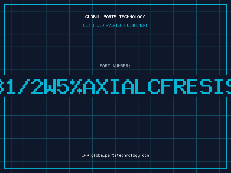 Aviation Part 1K81/2W5%AXIALCFRESISTO