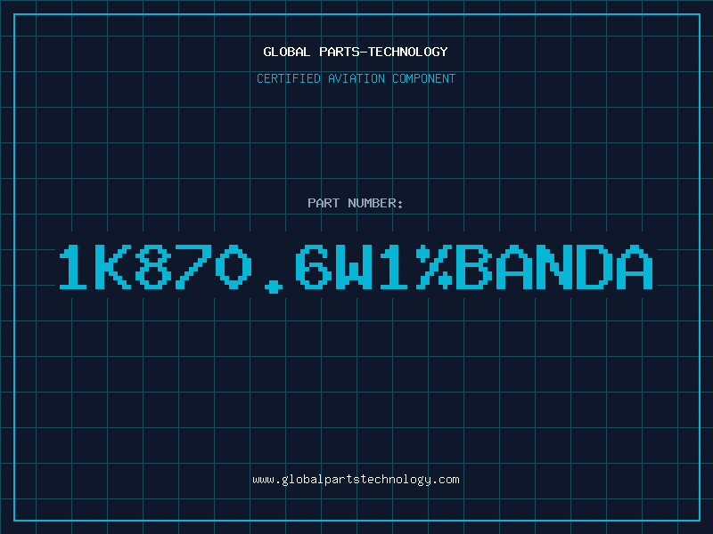 Aviation Part 1K870.6W1%BANDA