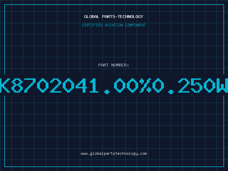 Aviation Part 1K8702041.00%0.250WT