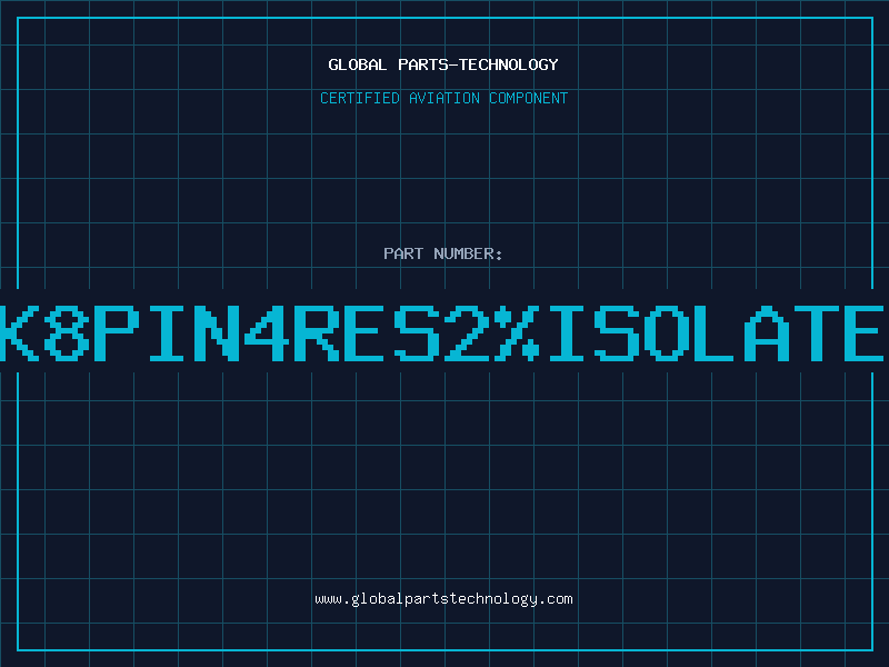 Aviation Part 1K8PIN4RES2%ISOLATED