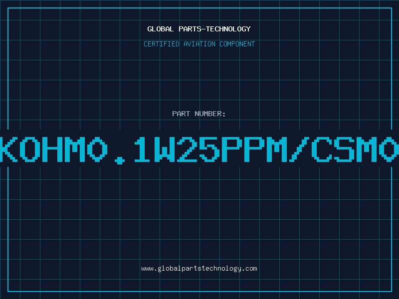Aviation Part 1KOHM0.1W25PPM/CSM08