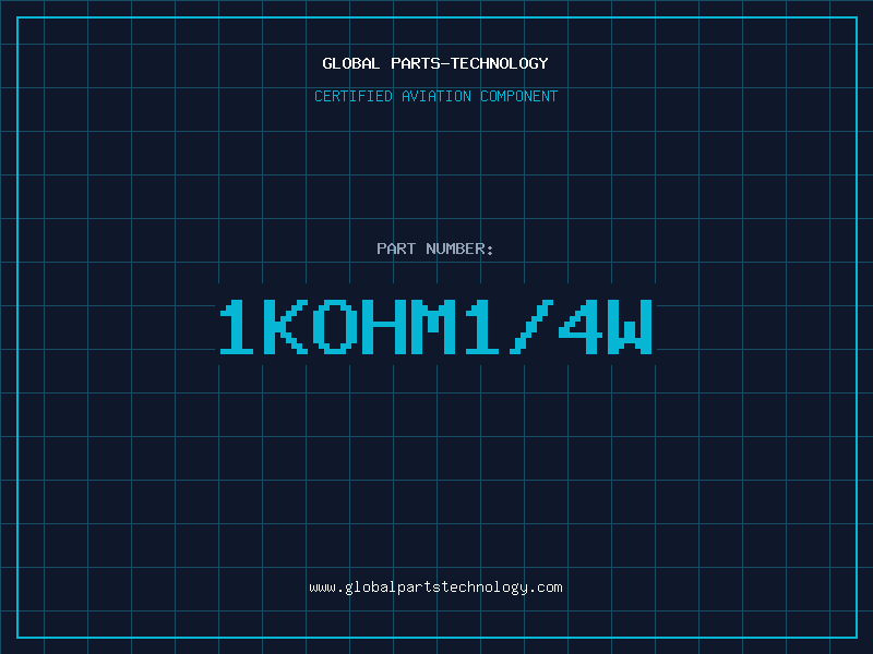 Aviation Part 1KOHM1/4W