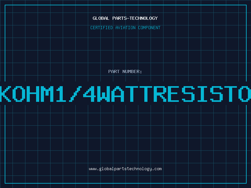 Aviation Part 1KOHM1/4WATTRESISTOR