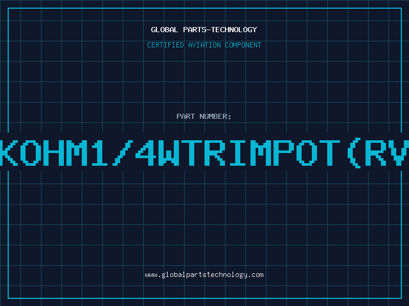 Aviation Part 1KOHM1/4WTRIMPOT(RVA