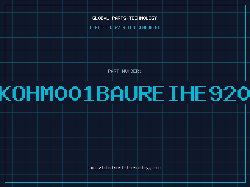 Aviation Part 1KOhm001Baureihe9203