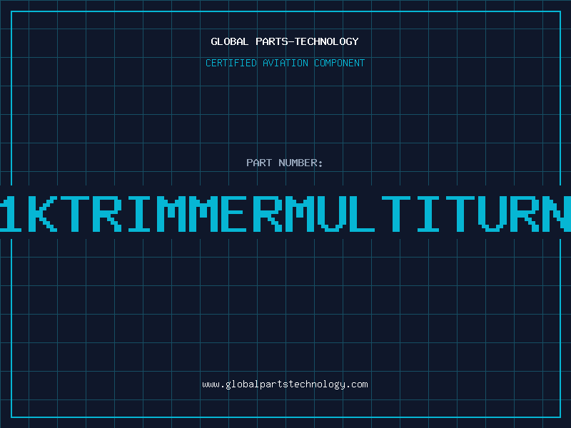 Aviation Part 1KTRIMMERMULTITURN