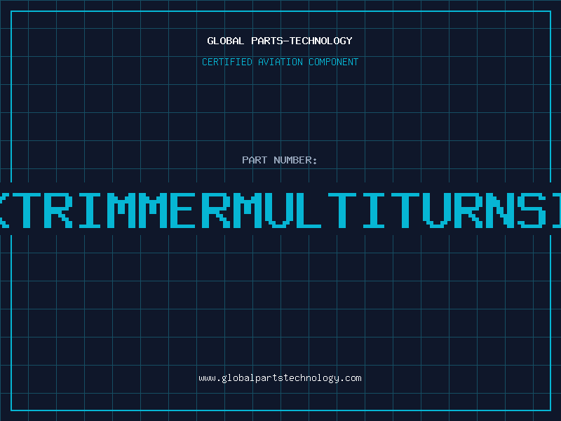 Aviation Part 1KTRIMMERMULTITURNSIL