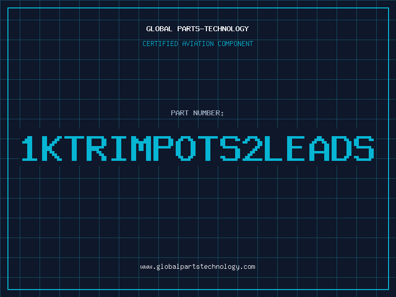 Aviation Part 1KTRIMPOTS2LEADS
