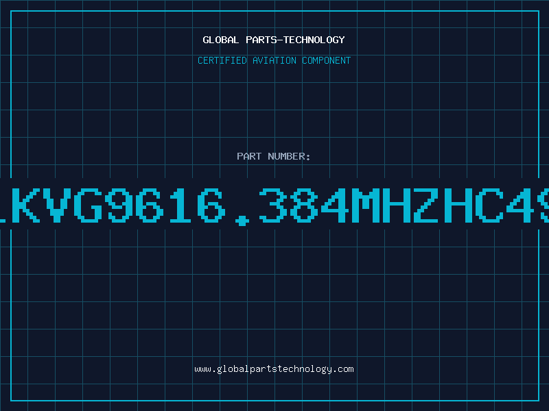 Aviation Part 1KVG9616.384MHzHC49