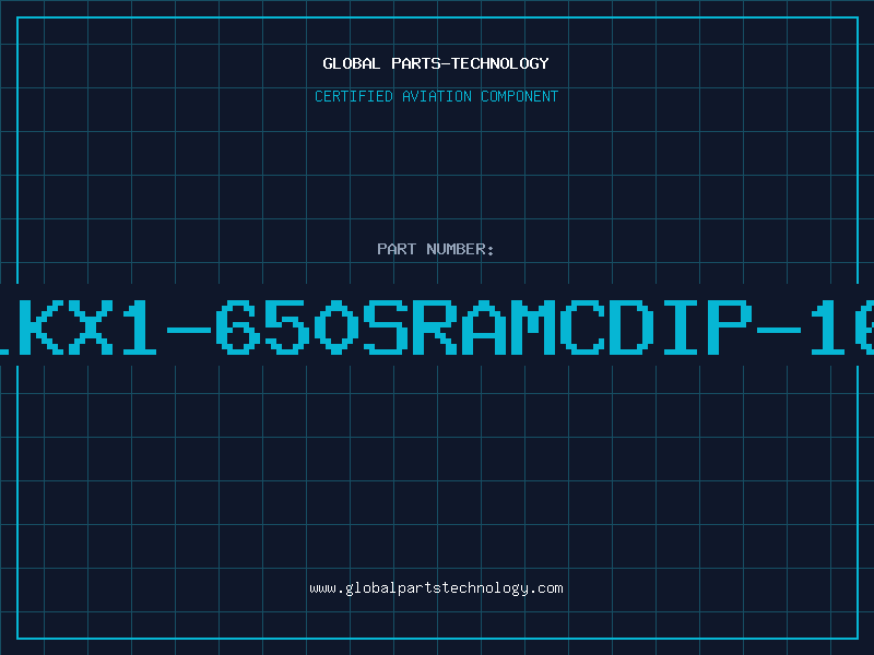 Aviation Part 1KX1-650SRAMCDIP-16
