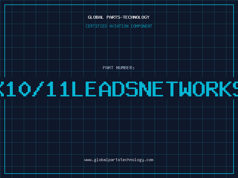 Aviation Part 1KX10/11LEADSNETWORKSIL