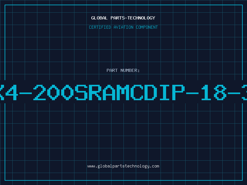 Aviation Part 1KX4-200SRAMCDIP-18-300