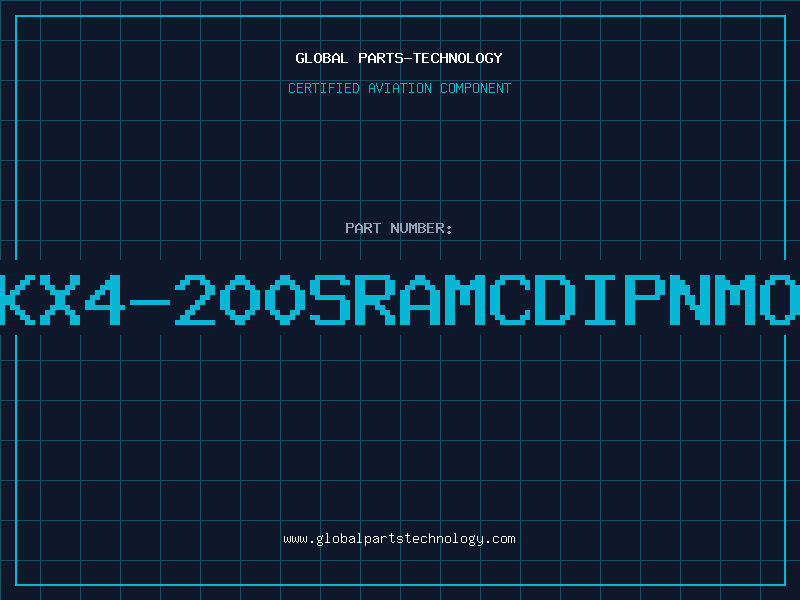 Aviation Part 1KX4-200SRAMCDIPNMOS