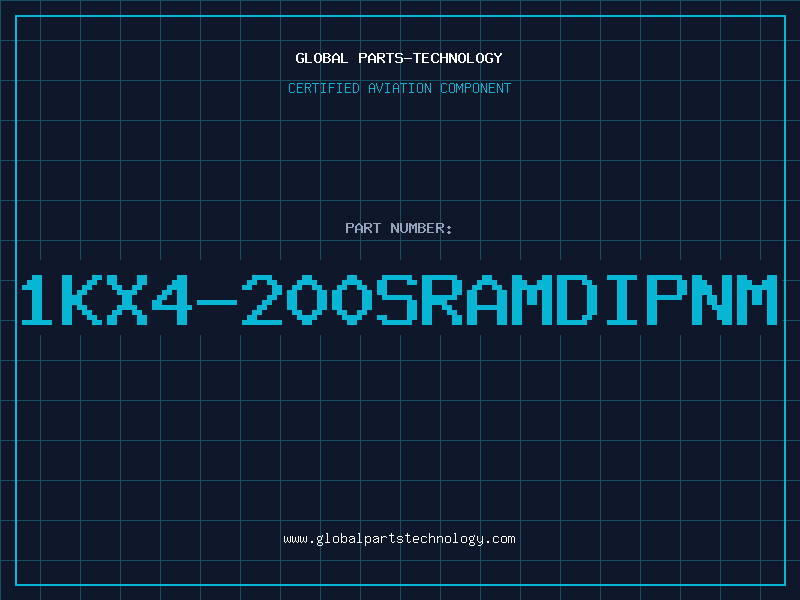 Aviation Part 1KX4-200SRAMDIPNM