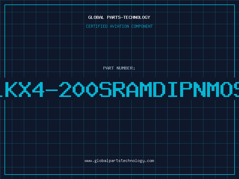 Aviation Part 1KX4-200SRAMDIPNMOS