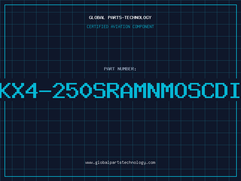 Aviation Part 1KX4-250SRAMNMOSCDIP