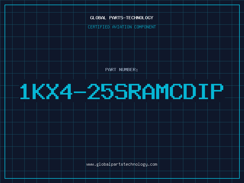 Aviation Part 1KX4-25SRAMCDIP