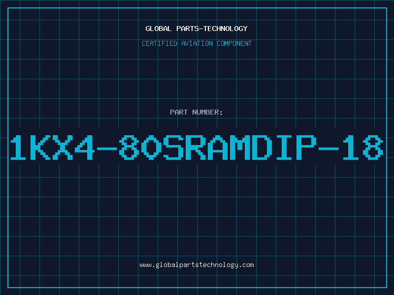 Aviation Part 1KX4-80SRAMDIP-18