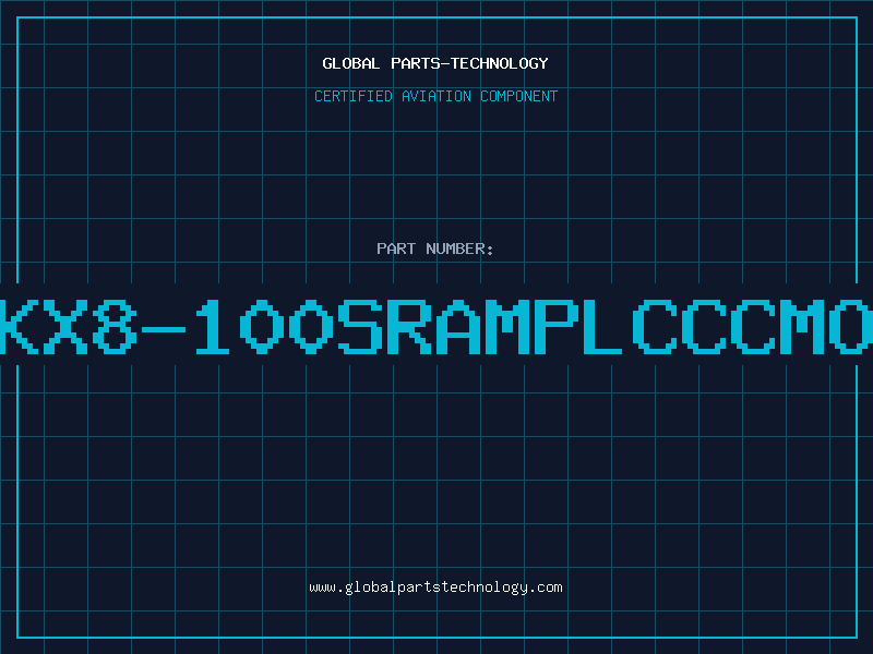 Aviation Part 1KX8-100SRAMPLCCCMOS