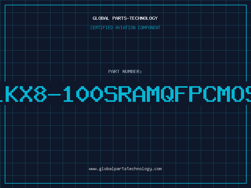 Aviation Part 1KX8-100SRAMQFPCMOS