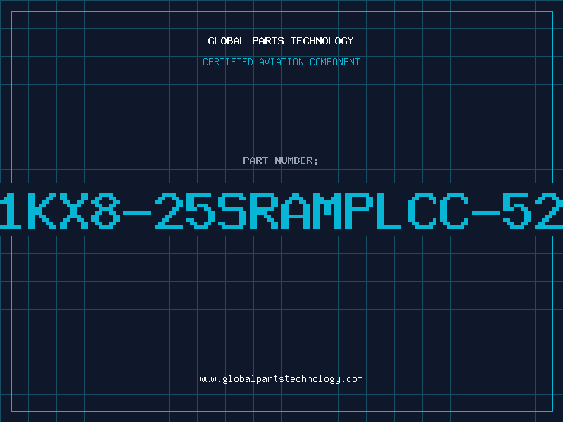 Aviation Part 1KX8-25SRAMPLCC-52