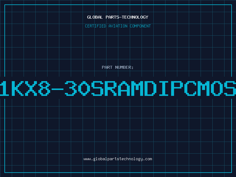 Aviation Part 1KX8-30SRAMDIPCMOS