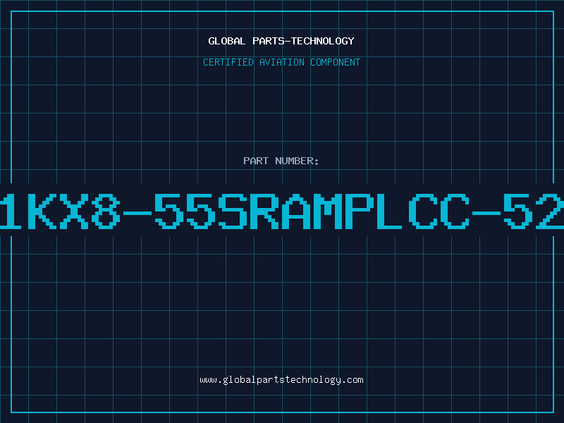 Aviation Part 1KX8-55SRAMPLCC-52