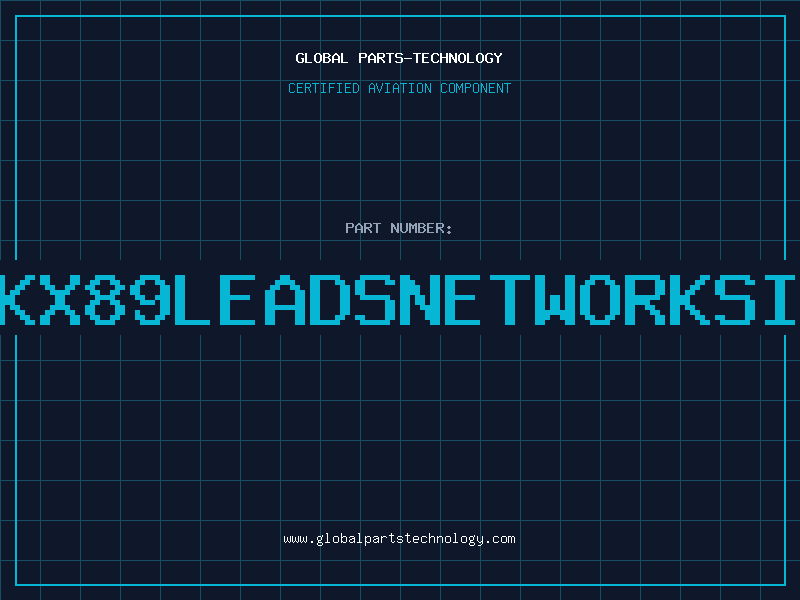 Aviation Part 1KX89LEADSNETWORKSIL
