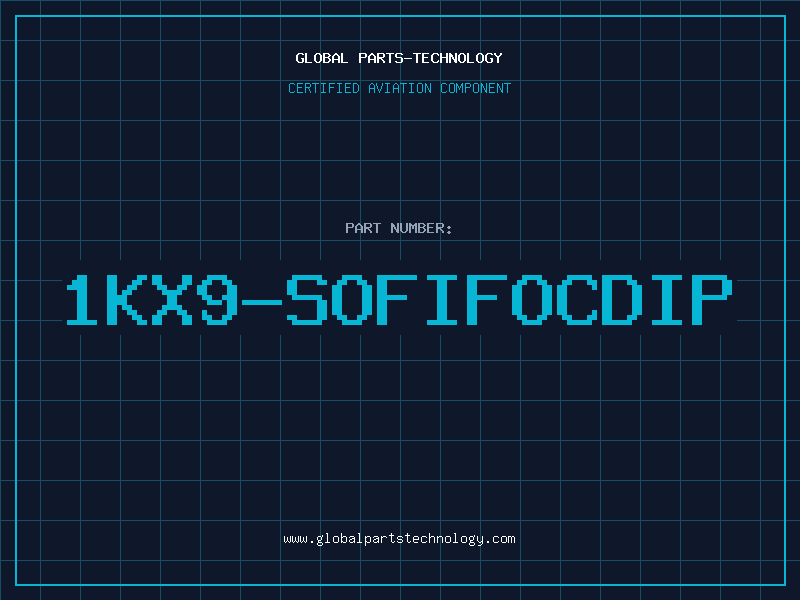 Aviation Part 1KX9-SOFIFOCDIP