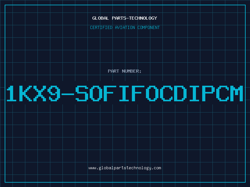 Aviation Part 1KX9-SOFIFOCDIPCM