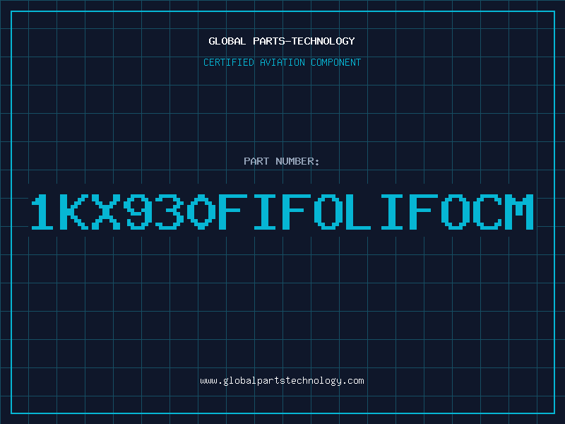Aviation Part 1KX930FIFOLIFOCM