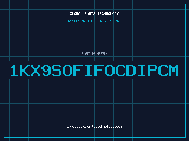 Aviation Part 1KX9SOFIFOCDIPCM
